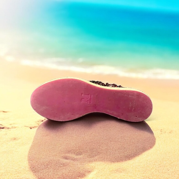 M Missoni Embroidered raffia platform espadrilles - Picture 12 of 14